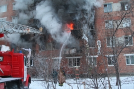 В Оренбурге на пожаре спасены 12 человек