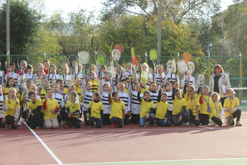 В Оренбурге появились новые теннисные корты