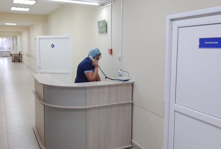 В Переволоцке обновляют районную больницу