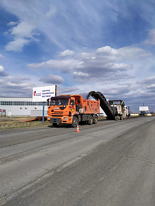 В Оренбуржье начали ремонтировать региональные трассы