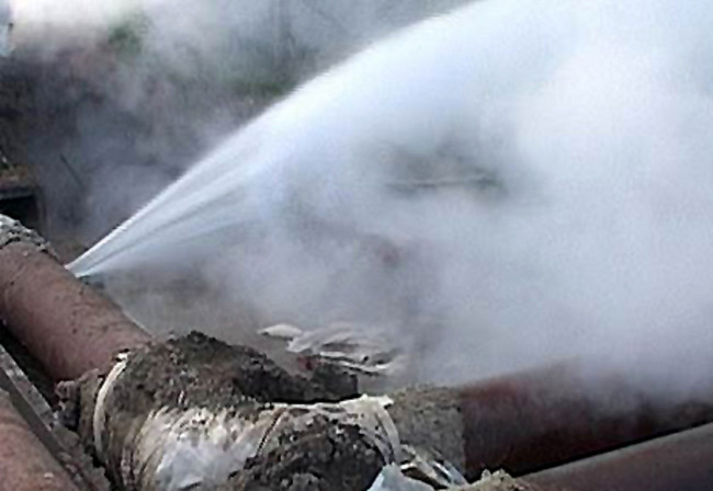 В Оренбурге устранили прорыв водопровода