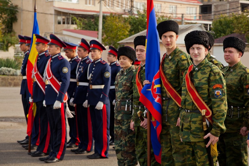 Оренбургские кадеты на «Казачьем сполохе»