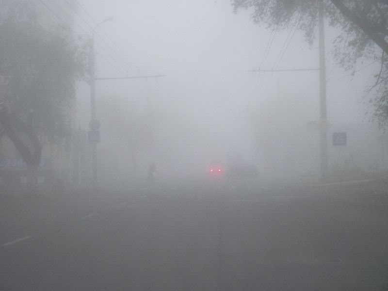 Туман – над Оренбуржьем