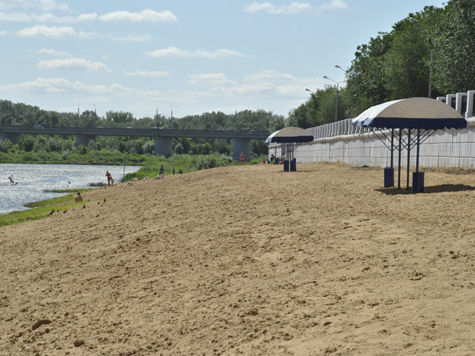 Оренбургский пляж готов к купальному сезону