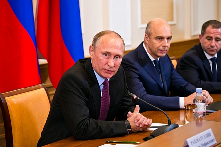 Владимир Путин посетил Оренбург