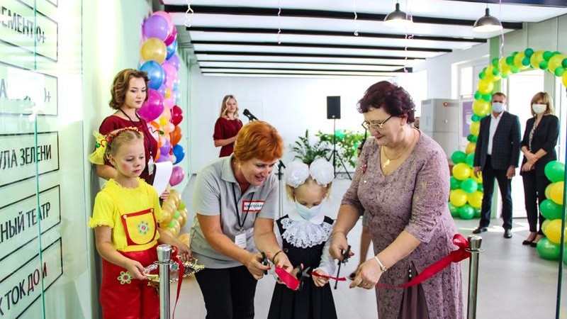 В Илекском районе открылась первая в области «Зеленая библиотека»