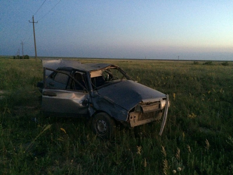 Авария на трассе Теренсай-Адамовка: двое пострадавших