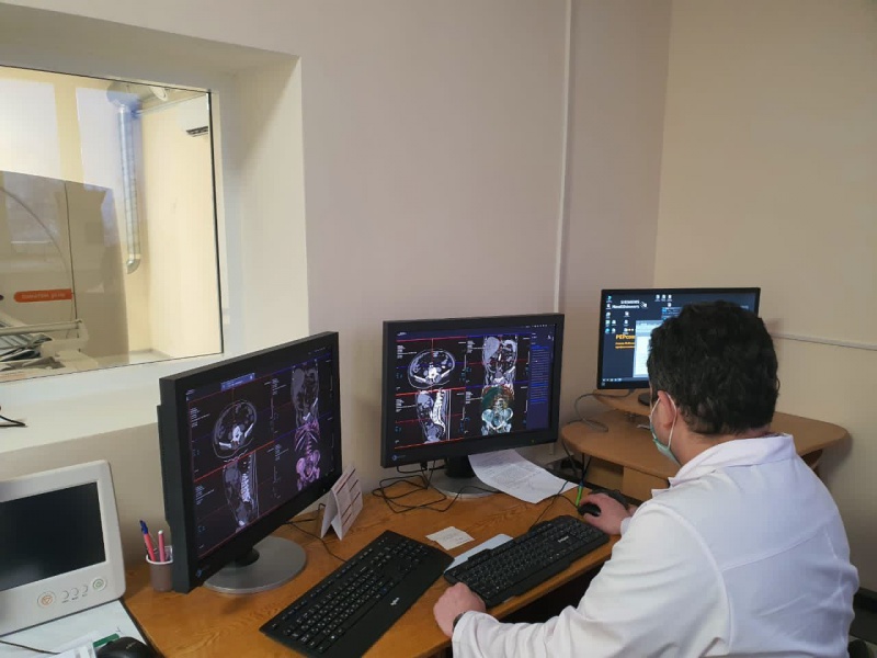 В Бугурусланской горбольнице установили новый компьютерный томограф
