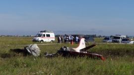 В Соль-Илецком районе разбился самолет, пилот и пассажир погибли