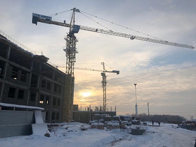 В Оренбуржье продолжается строительство Детской областной больницы