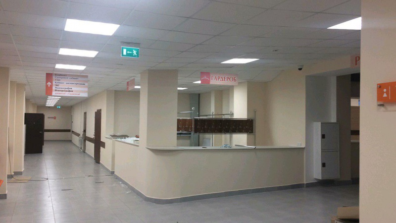 В Медногорске готовится к открытию обновленная поликлиника
