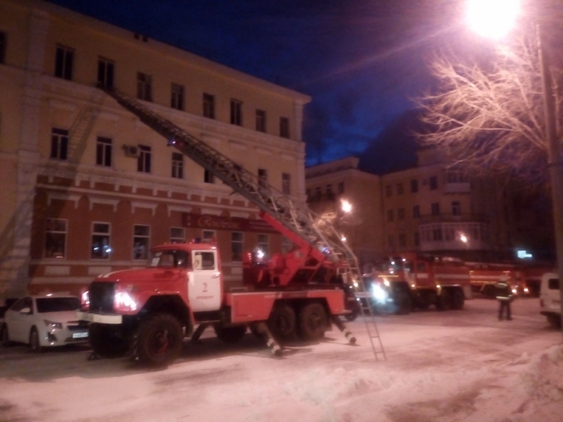 В Оренбурге произошел пожар в жилом доме на ул. Советской