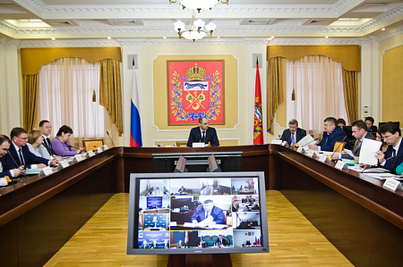 Денис Паслер провел очередное заседание Правительства области