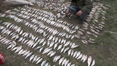 Орские ОМОНовцы застали врасплох рыбных браконьеров