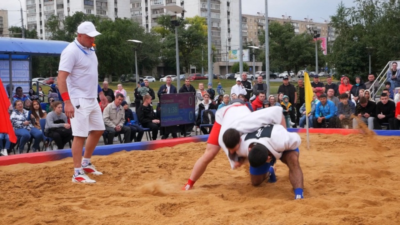 Чемпионат России по пляжному самбо в Оренбурге