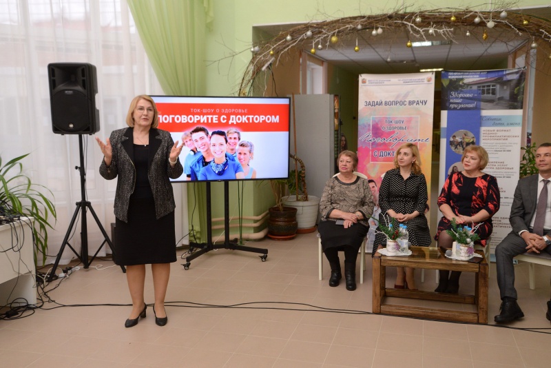 В ток-шоу «Поговорите с доктором» приняли участие оренбургские соцработники
