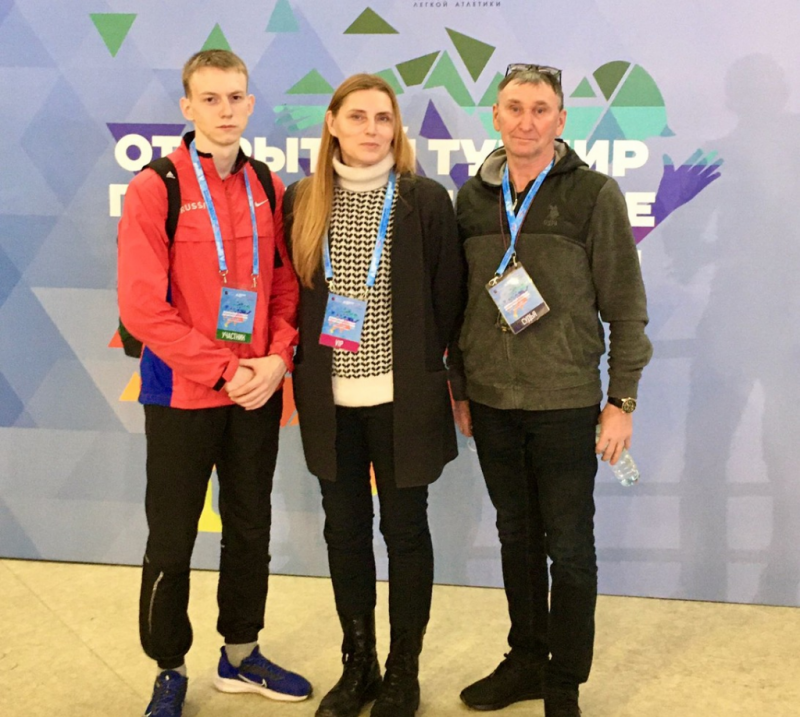 Оренбургский легкоатлет Никита Богданов завоевал серебро Всероссийских соревнований