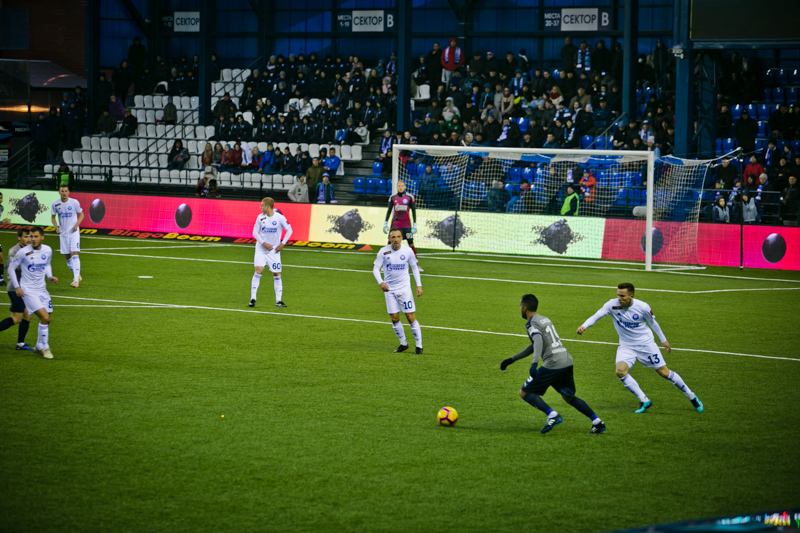 Футбольный клуб «Оренбург» поднялся по турнирной таблице