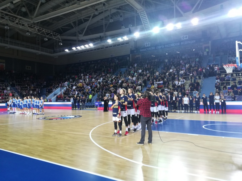 Женская сборная России по баскетболу уступила команде из Боснии и Герцоговины