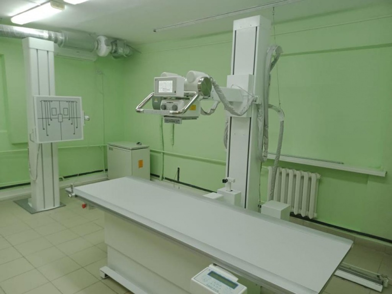 В Оренбургскую городскую больницу №1 по программе модернизации первичного звена приобретен  рентгенаппрат