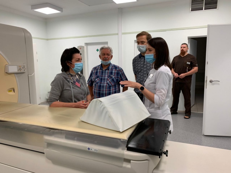 Министр здравоохранения региона  Татьяна Савинова посетила больницы восточного Оренбуржья