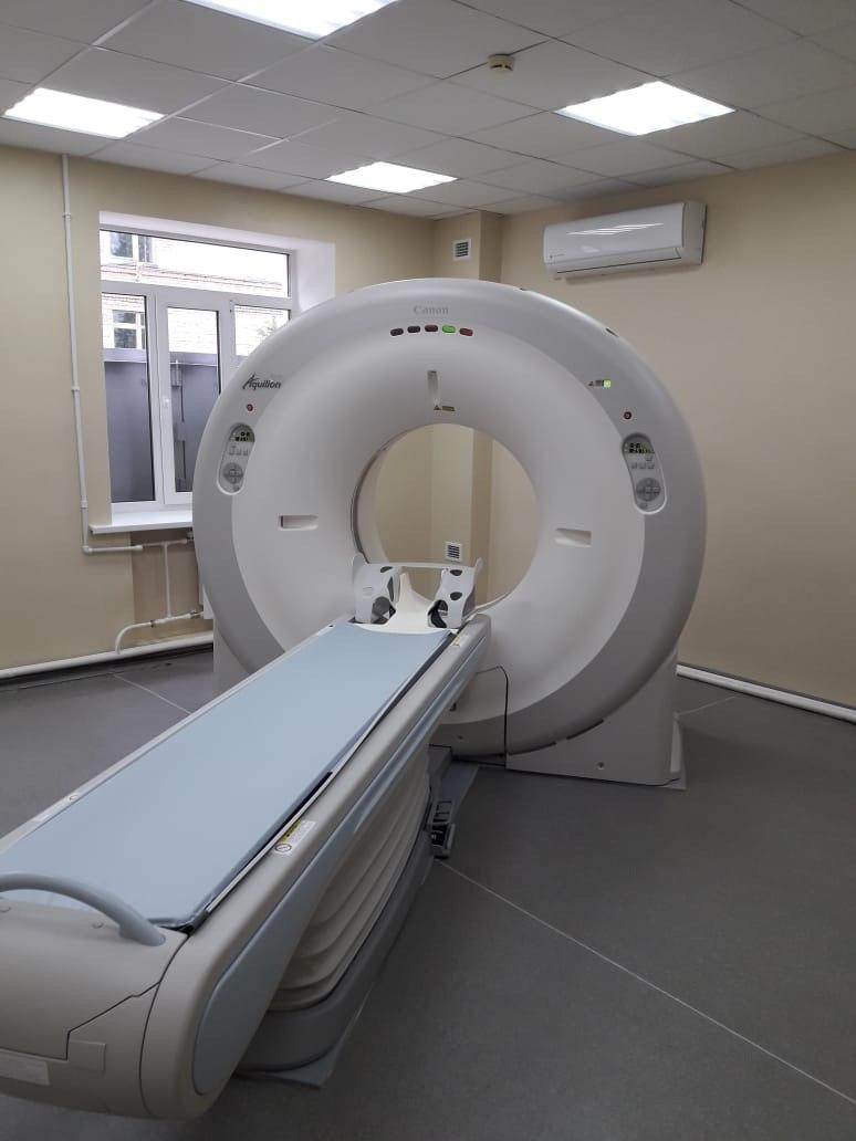 В Оренбургскую районную больницу приобрели новый  компьютерный томограф