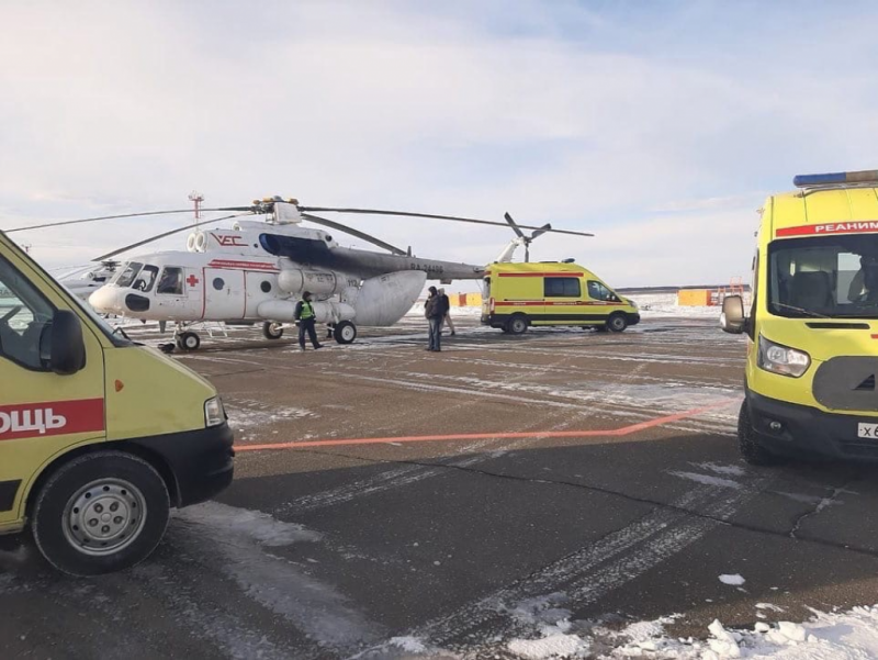 Служба санитарной авиации Оренбургской области спасла жизни шести пациентов