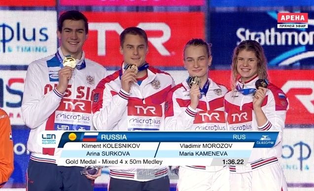 Оренбургская спортсменка завоевала золото и серебро на чемпионате Европы по плаванию в Великобритании