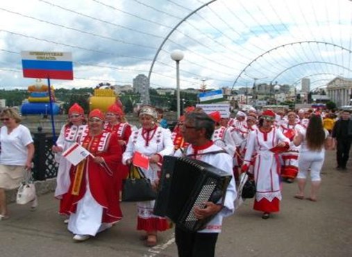 Сорочинцы приняли участие во Всечувашском празднике в Чебоксарах