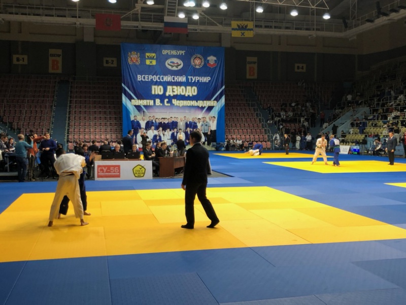 Оренбургские спортсмены стали вторыми на Всероссийском турнире по дзюдо памяти В.С. Черномырдина 