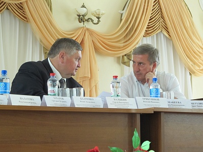 Первый вице-губернатор Сергей Балыкин провел День информации в Соль-Илецке 