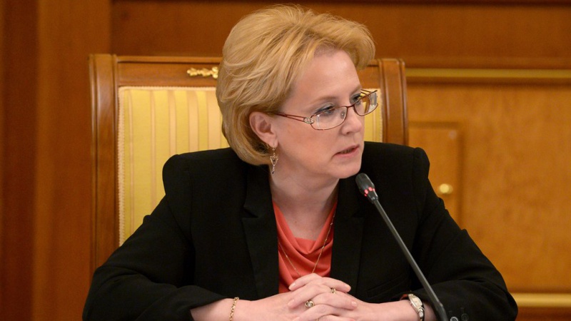 Министр здравоохранения Вероника Скворцова проводит совещание в Оренбурге