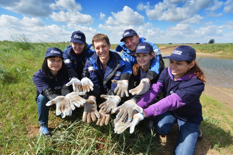 «Газпром нефть Оренбург» провел волонтерскую акцию, посвященную Году экологии