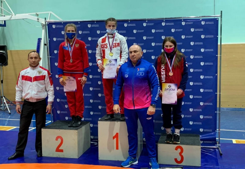 Оренбургская спортсменка стала чемпионкой  Всероссийских соревнований по спортивной борьбе  