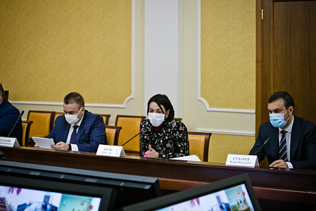 На заседании регионального правительства обсудили эпидобстановку в Оренбуржье