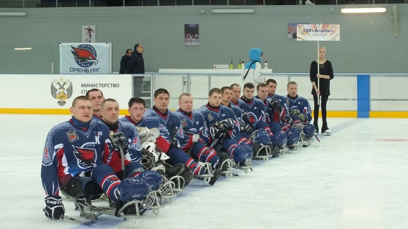 Оренбургские следж-хоккеисты сыграли на чемпионате России в Сочи