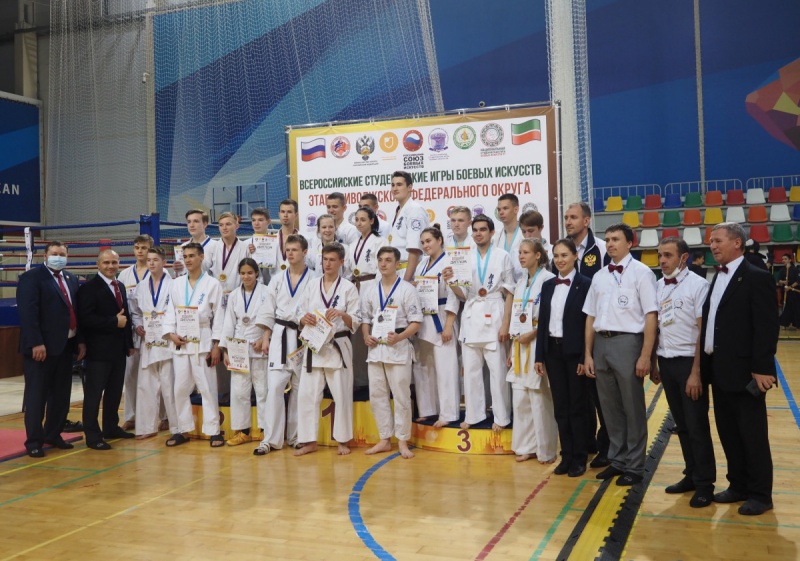 Оренбургские каратисты успешно выступили на Всероссийских студенческих играх 