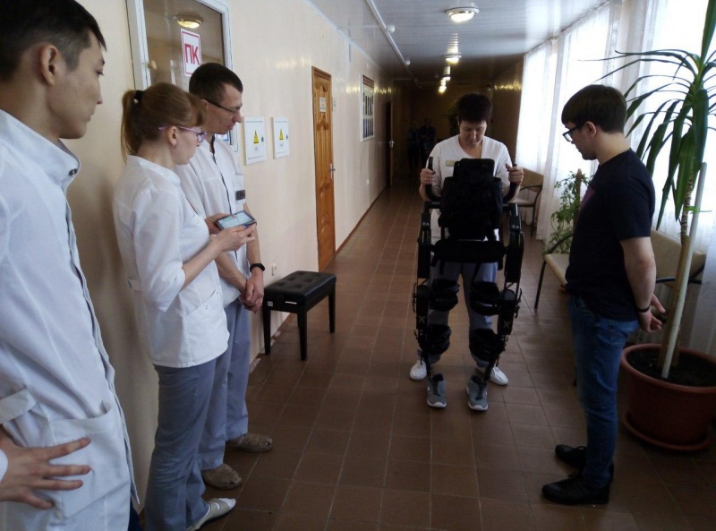 В больницах Оренбуржья появился  роботизированный комплекс для восстановления двигательных функций