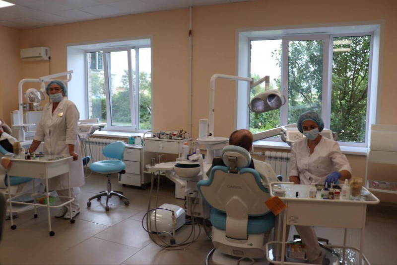 В Ташлинском районе отремонтировали поликлинику