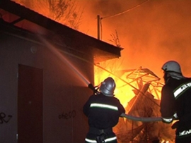 В Оренбуржье произошло 2 пожара за ночь