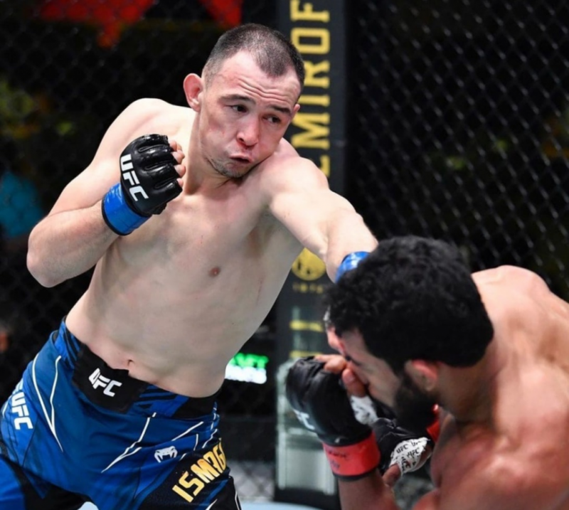 Боец ММА Дамир Исмагулов одержал четвертую победу в UFC