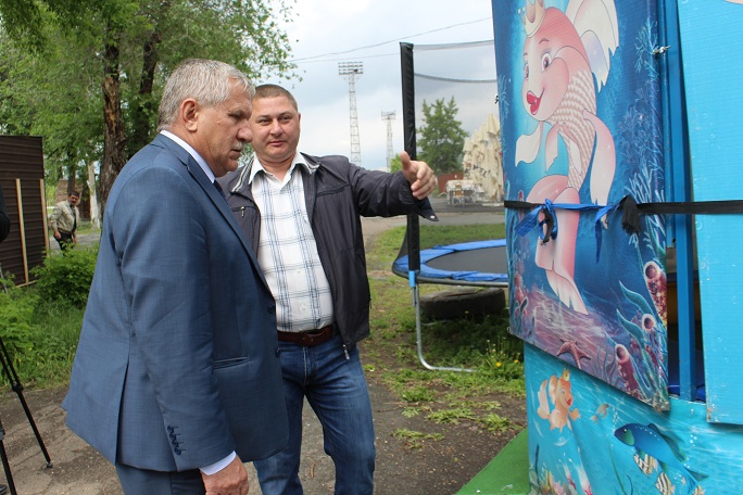 В Новотроицке обсудили благоустройство парка