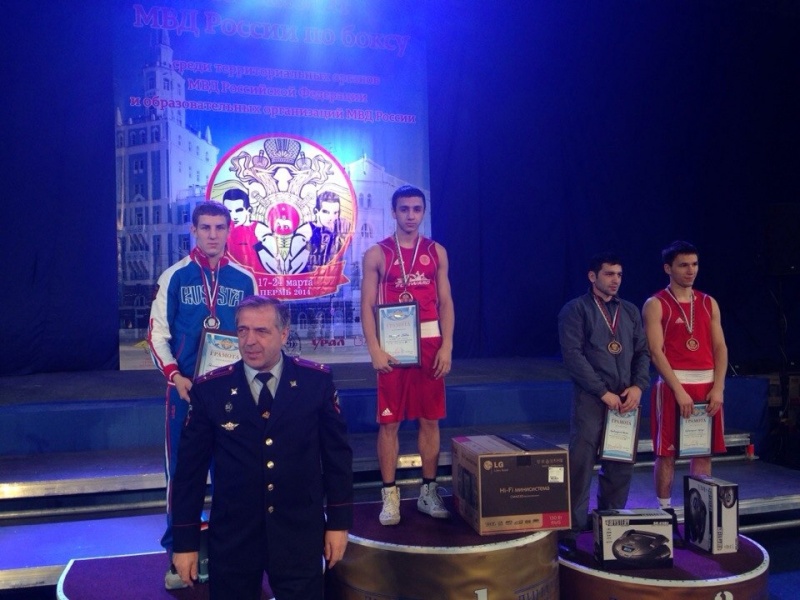 Оренбургский боксер выиграл Чемпионат МВД в Перми