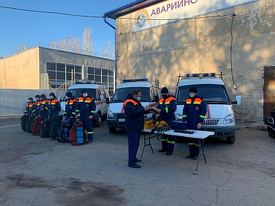 В Оренбурге прошел смотр аварийно-спасательной службы региона 