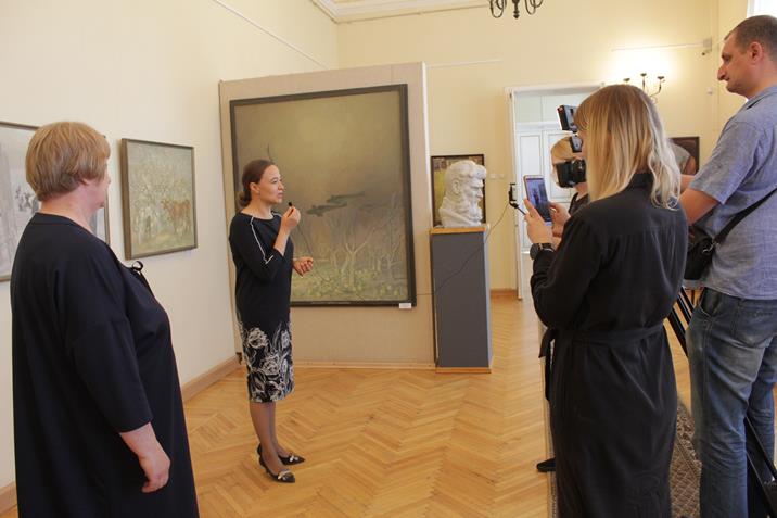 В Оренбургском музее изо открылась выставка 