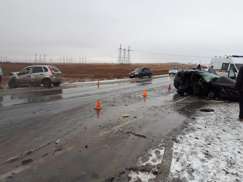 В аварии на трассе Оренбург – Орск погибла 47-летняя женщина