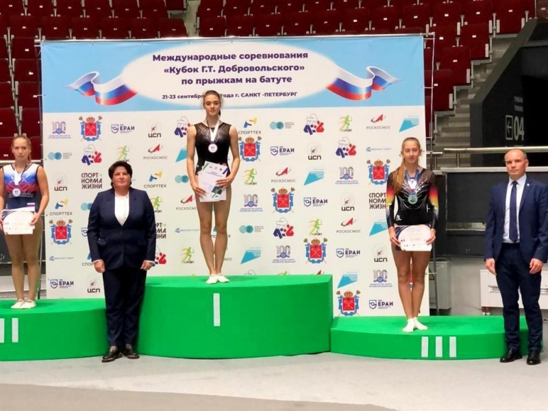 Бугурусланские батутистки завоевали медали международных соревнований