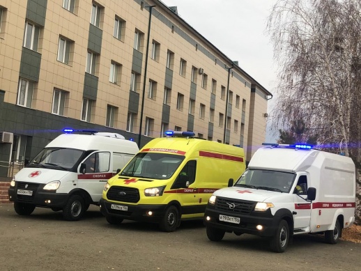 Очередная партия машин скорой помощи поступила в распоряжение оренбургских медиков