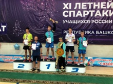 Оренбуржец стал победителем XI летней Спартакиады учащихся России по настольному теннису