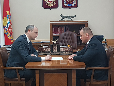 Врио губернатора Оренбургской области провел встречу с главой Бузулука